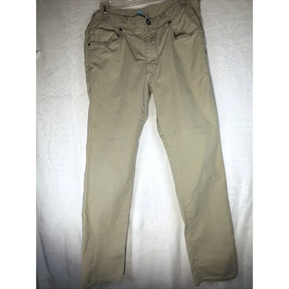 Tommy Bahama Jeans Khaki Pants Jeans Mens 32x34 Tan Utility Relaxed Fit Gorpcore